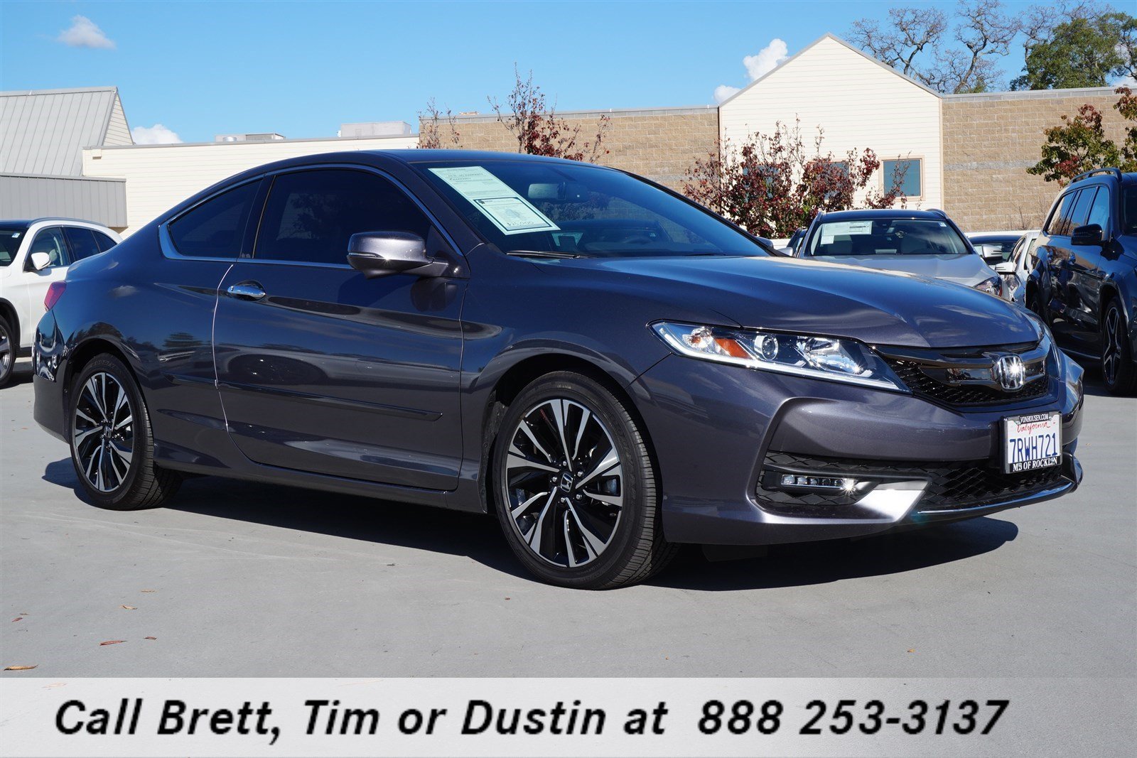 Pre-Owned 2016 Honda Accord Coupe EX-L 2dr Car In Sacramento #B8458 ...